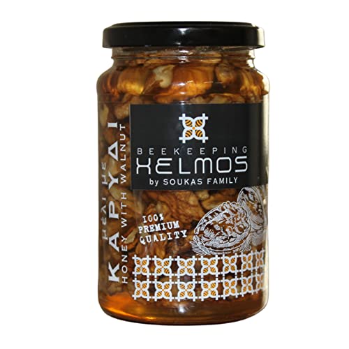 Helmos Griechischer Honig mit Walnüssen, 370 g von HELMOS