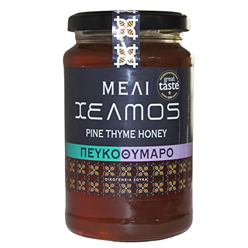 Helmos Griechischer Kiefer und Thymian Honig, 480 g von HELMOS