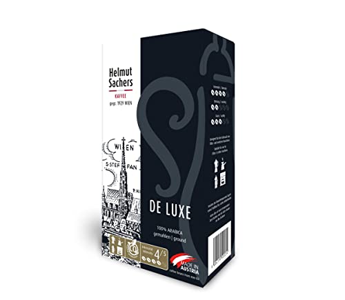 Helmut Sachers Kaffee - De Luxe, Intensität 4/5, 100% Arabica, gemahlen, 500g von Helmut Sachers Kaffee