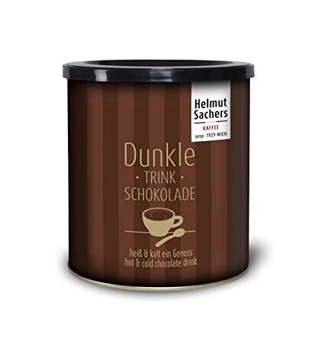 Helmut Sachers Kaffee - Dunkle Trinkschokolade mit 38,9% Kakaoanteil, 500g von Helmut Sachers Kaffee