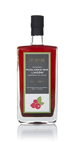 Helsinki Puolukka-Gin Likööri 0,5L (26% Vol.) von Helsinki