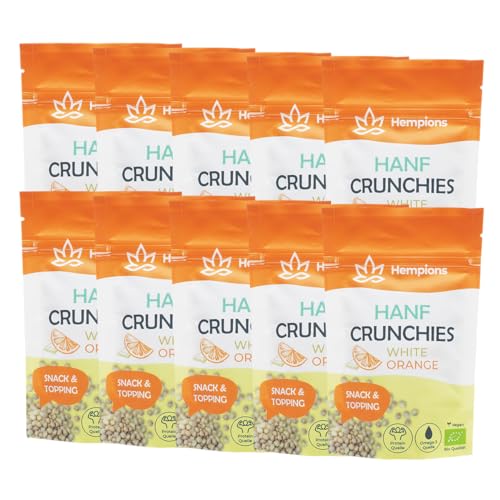 Hanf Crunchies (Schoko Orange (10 x 50 g)) von Hempions