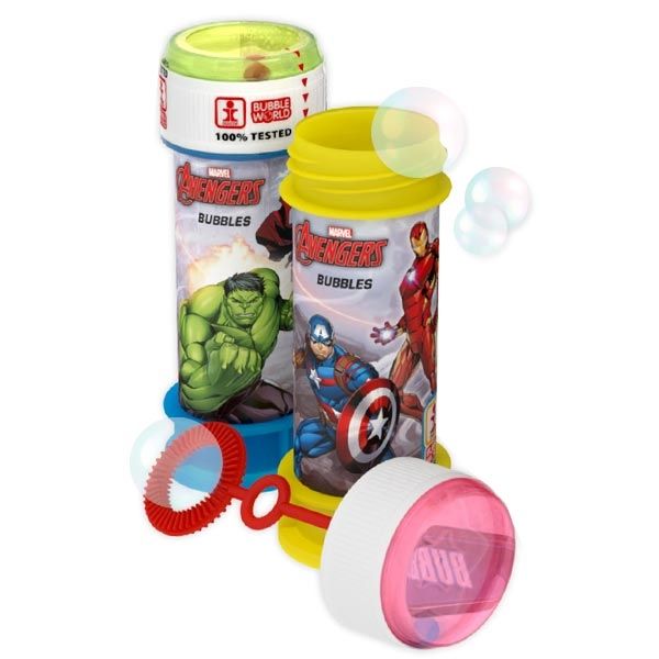 Avengers Seifenblasen mit Geduldspiel, 60ml, 1 Stk von Henbrandt Ltd