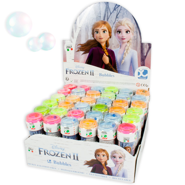 Großpack Frozen Seifenblasen, 36 Stk, mit Geduldspiel von Henbrandt Ltd