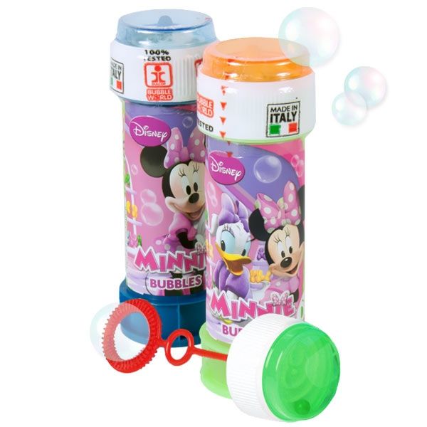 Minnie Maus Seifenblasen mit Geduldspiel, 60ml, 1 Stk von Henbrandt Ltd