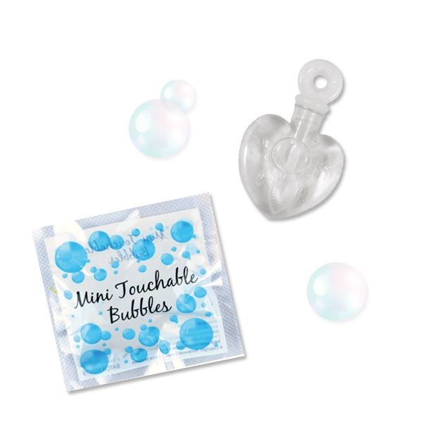 Seifenblasen Mini Herz, Seifenblasen zum Anfassen, 1 Stk von Henbrandt Ltd