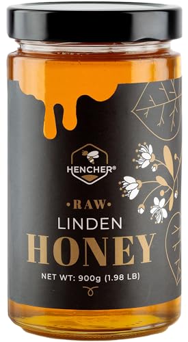 Roher honig (900 g) Single Batch, niemals gemischt, Import aus Ungarn (Linden) von Hencher