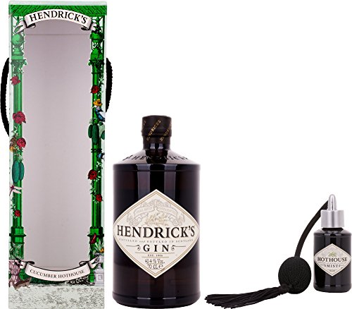 Hendrick's Cucumber Hothouse mit Geschenkverpackung - Zerstäuber Gin (1 x 0.7 l) von Hendrick's
