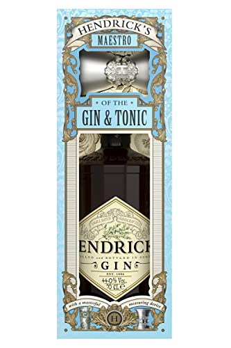 Hendrick's Gin Geschenkset mit exklusivem Barmaß, 70cl - ein meisterhaftes Gin & Tonic Set Hendrick's Gin Geschenkset mit exklusivem Barmaß, 70cl - ein meisterhaftes Gin & Tonic Set von Hendrick's