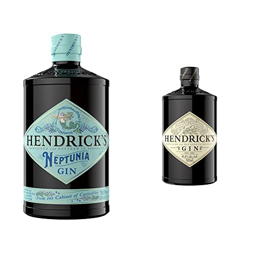 Hendrick's Gin Premium Geschenkset, Hendrick's Neptunia Gin + Hendrick's Original Gin, 70cl von Hendrick's