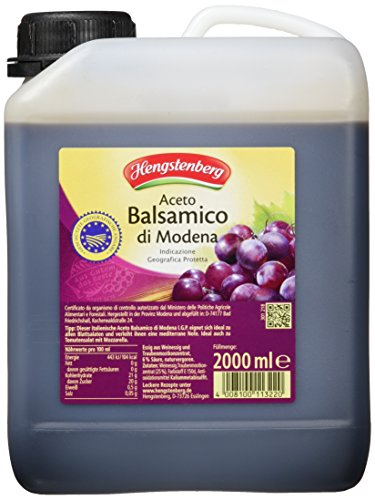 Aceto Balsamico di Modena dunkel l, 1er Pack (1 x 2000 ml) von Hengstenberg