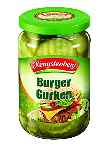 Burger-Gurken 370 ML GLAS von Hengstenberg