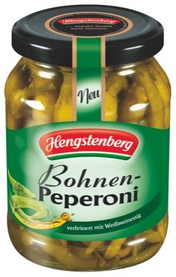 Hengstenberg Bohnenpeperoni 370ml 6 x 370 ml von Hengstenberg