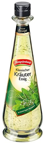Hengstenberg Kräuter Essig 5% Säure, 6er Pack (6 x 500 ml) von Hengstenberg