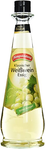 Hengstenberg Weißwein Essig, 6er Pack (6 x 500 ml) von Hengstenberg