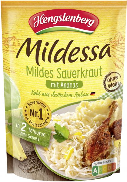 Hengstenberg Mildessa Sauerkraut mild mit Ananas von Hengstenberg