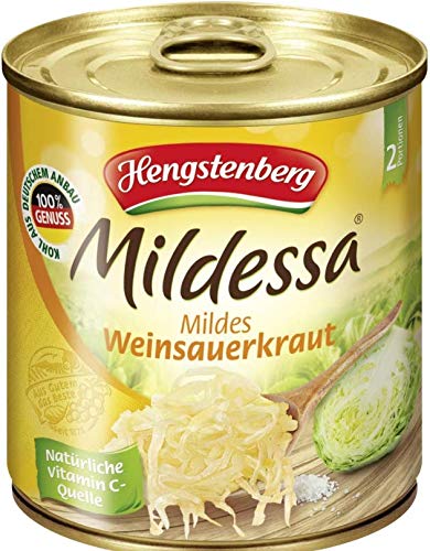 Mildessa Weinsauerkraut Hengstenberg im 6er Pack (6 x 810g) von Hengstenberg