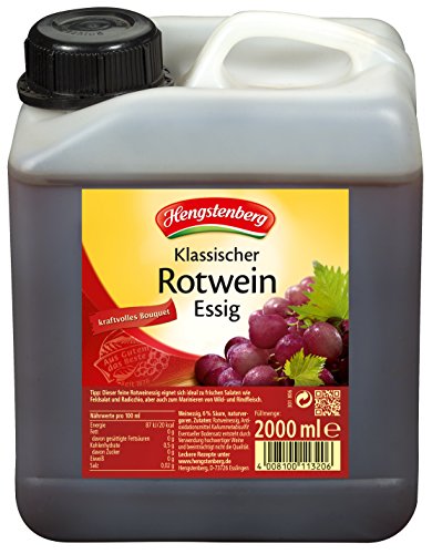 Rotwein Essig 2.000 ml Kanister von Hengstenberg