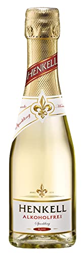 Henkell Alkoholfrei Piccolo (1 x 0,2 l) - Alkoholfreie Alternative zu Sekt und Champagner, fruchtig-frisch, feinperlig, VEGAN von Henkell