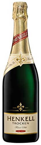 Henkell Sekt Trocken (1 x 1,5 l) - fruchtig-frischer Sektgenuss in beeindruckender Magnumflasche für den besonderen Moment, ideal als Geschenk, feinperlig, VEGAN von Henkell