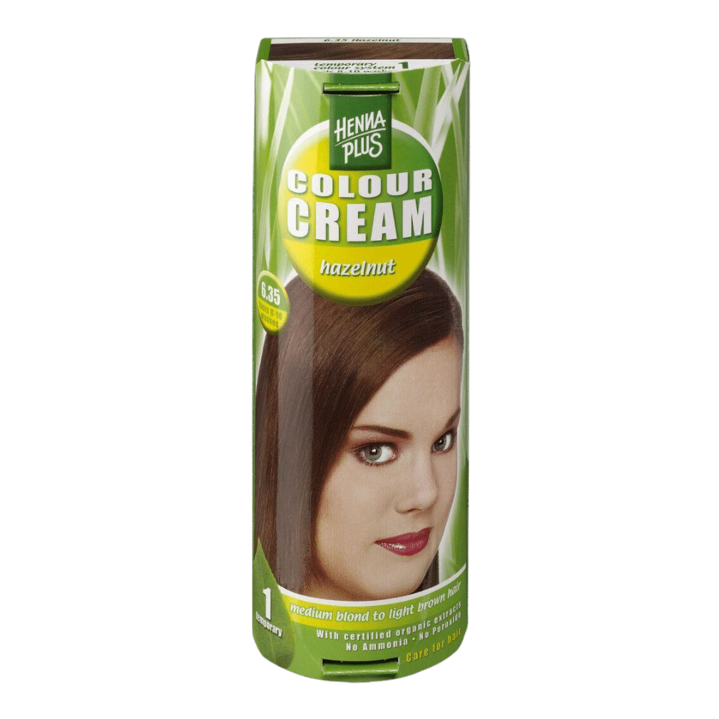 Farbcreme Haselnuss 6,35 Farbcreme Haselnuss 6,35 von Hennaplus