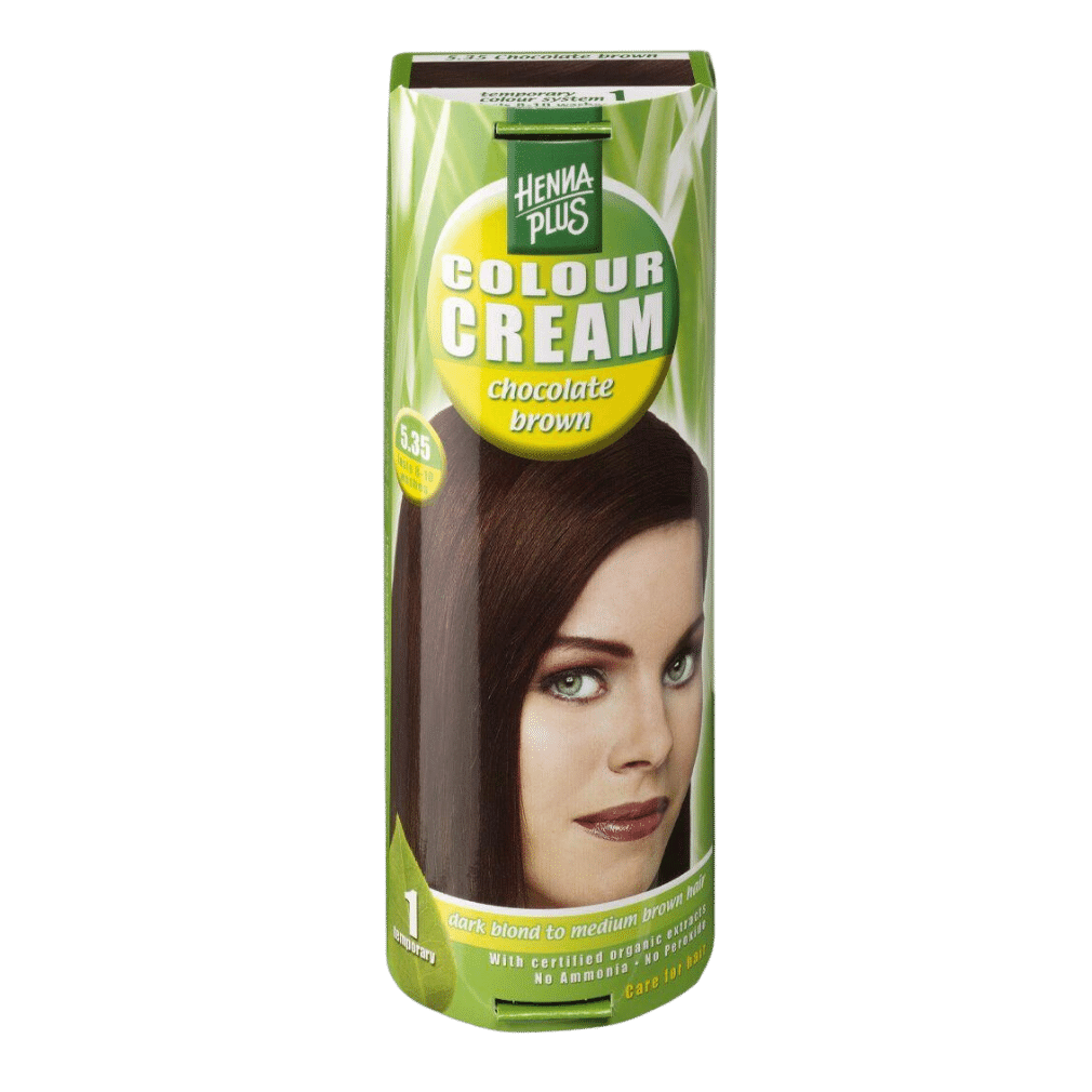Farbcreme Schokoladenbraun 5,35 Farbcreme Schokoladenbraun 5,35 von Hennaplus