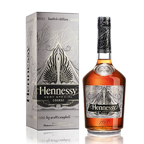 Hennessy VS Limited Edition by Scott Campbell Cognac mit Geschenkverpackung (1 x 0.7 l) von Hennessy