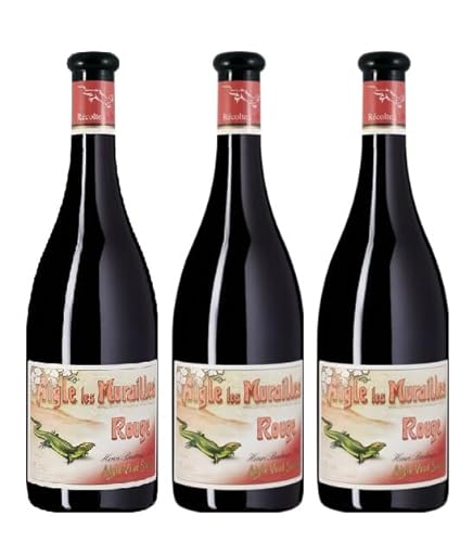 3x 0,75l - 2022er - Henri Badoux - Aigle Les Murailles Rouge - Pinot Noir - Schweiz - Rotwein trocken von Henri Badoux