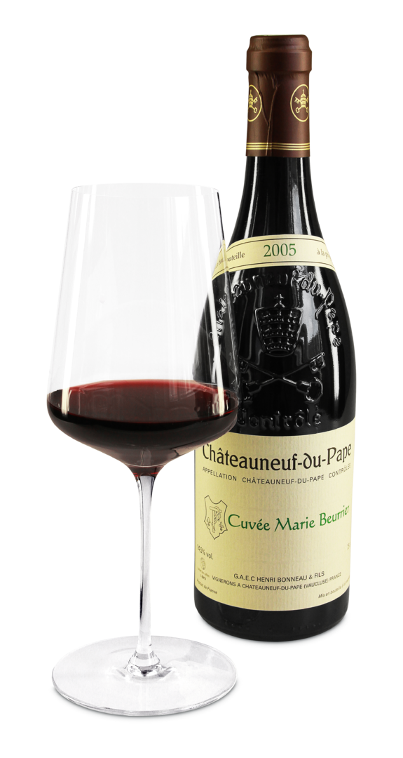 2015 Châteauneuf-du-Pape AC "Cuvée Marie Beurier" von Domaine Henri Bonneau