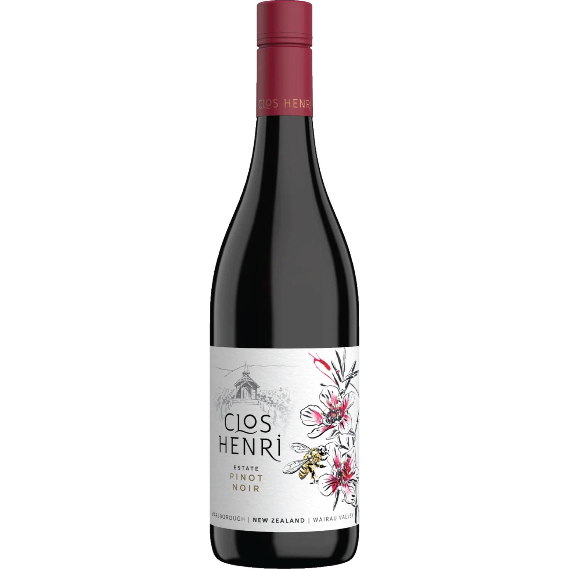 Clos Henri Estate Pinot Noir, Marlborough, Wairau Valley, Marlborough, 2022, Rotwein Clos Henri Estate Pinot Noir, Marlborough, Wairau Valley, Marlborough, 2022, Rotwein von Henri Bourgeois, 18300 Cher, France