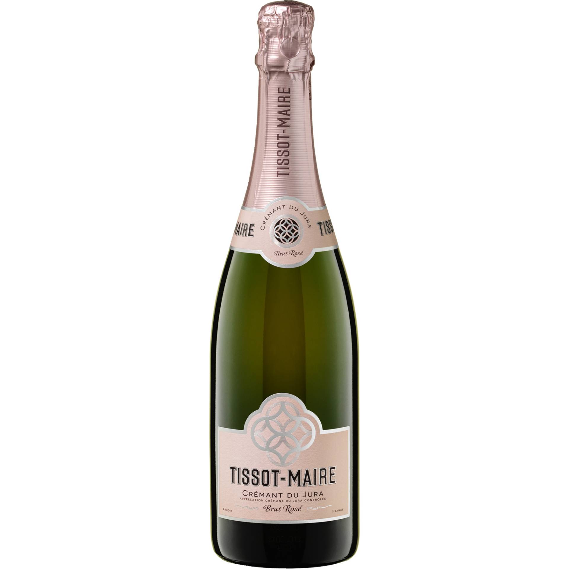 Tissot-Maire Brut Rosé, Brut, Crémant du Jura AOP, Jura, Schaumwein Tissot-Maire Brut Rosé, Brut, Crémant du Jura AOP, Jura, Schaumwein von Henri Maire SA/ Domaine de Boichailles, 39600 Arbois, Frankreich