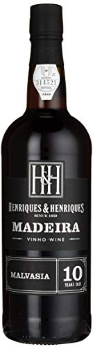 Henriques & Henriques Madeira Malmsey 10 Jahre gereift Rotwein 0.75 l Henriques & Henriques Madeira Malmsey 10 Jahre gereift Rotwein 0.75 l von Henriques & Henriques