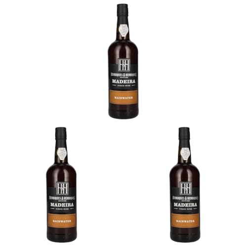 Henriques und Henriques Madeira Rainwater 19Prozent vol halbtrocken (1 x 0.75 l) (Packung mit 3) von Henriques & Henriques