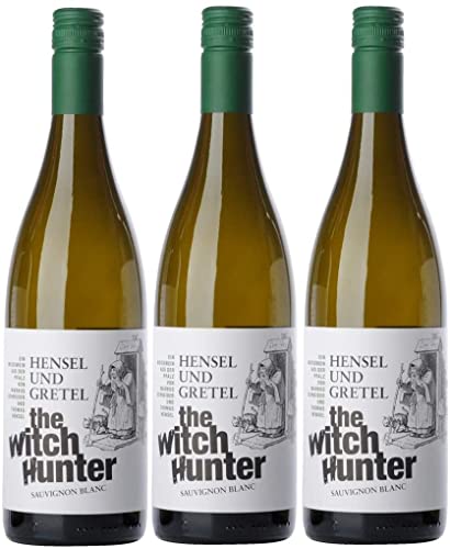Hensel & Gretel Witch Hunter Sauvignon Blanc Weißwein Wein Deutschland I Versanel Paket (3 x 0,75l) von Hensel & Gretel