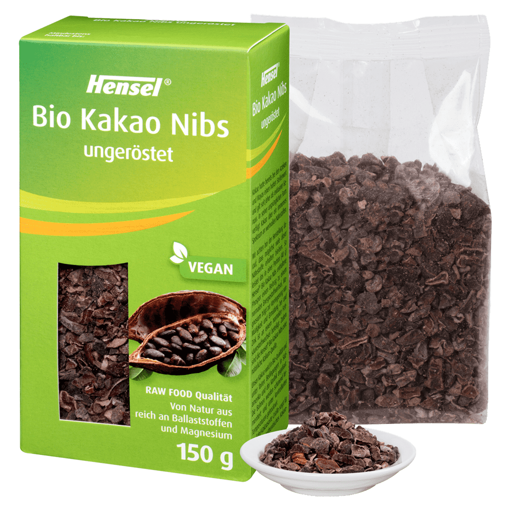 Bio Kakao Nibs ungeröstet von Hensel