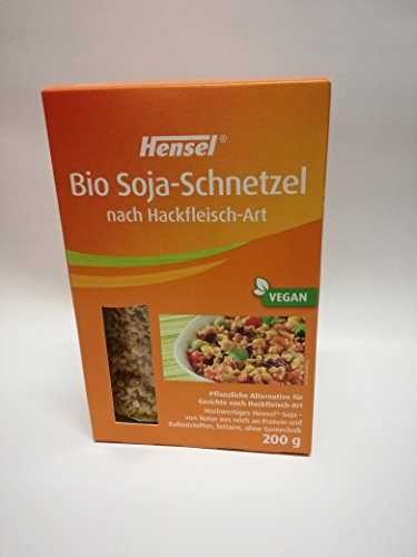 Bio Soja-Schnetzel nach Hackfleischart Bio Soja-Schnetzel nach Hackfleischart von Hensel