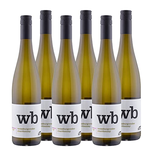 Hensel "Aufwind" Weißburgunder & Chardonnay tr. Weißwein Pfalz trocken (6 x 0.75l) von Hensel