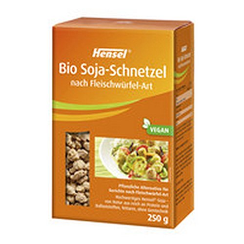 "Hensel Bio Soja-Schnetzel nach Fleischwürfel-Art 1er Pack (1 x 250 g) von Hensel