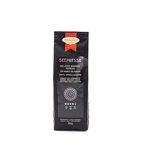Hensler Kaffee Probierpaket "Espresso", 3 x 250g unserer beliebtesten Espressobohnen, für Vollautomaten und Siebträger, kräftig intensiv, dunkle Röstung von Hensler Kaffee
