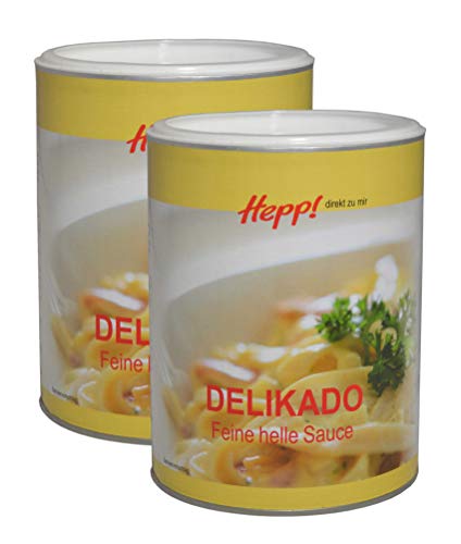 Delikado -Feine helle Soße- 400g (2x 200g) von Hepp GmbH & Co KG