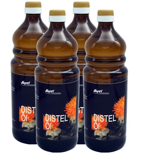 Distelöl -Hoher Anteil an ungesättigten Fettsäuren- (4 Liter) von Hepp GmbH & Co KG