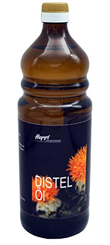 Distelöl -Hoher Anteil an ungesättigten Fettsäuren- 1 Liter von Hepp GmbH & Co KG