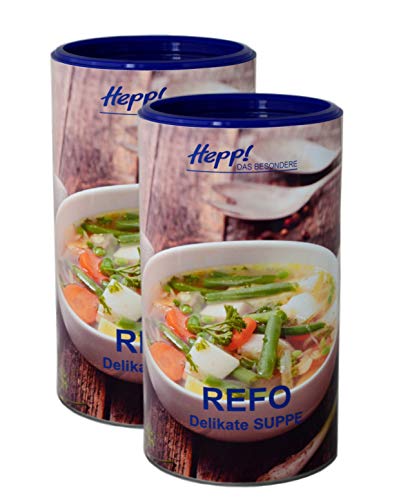 Hepp GmbH & Co KG - Refo Delikate Suppe 400g (2x200g) von Hepp GmbH & Co KG