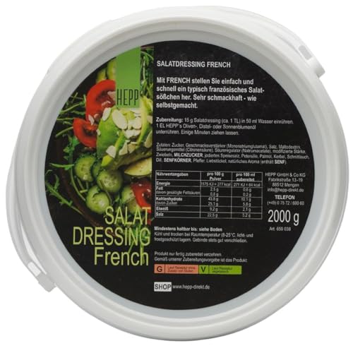 Hepp GmbH & Co KG - Salatdressing French (2000g) von KDJMDL