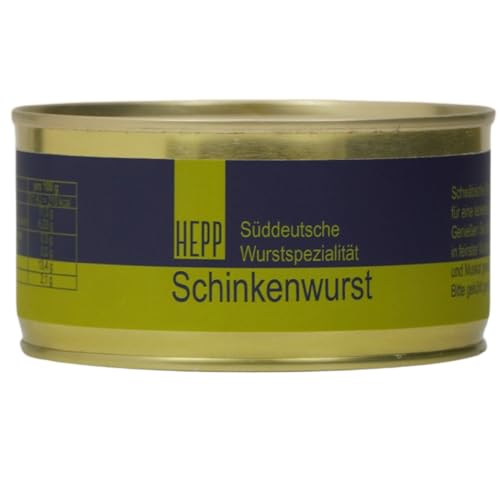 5 x Schinkenwurst à 300 g Dose von Hepp