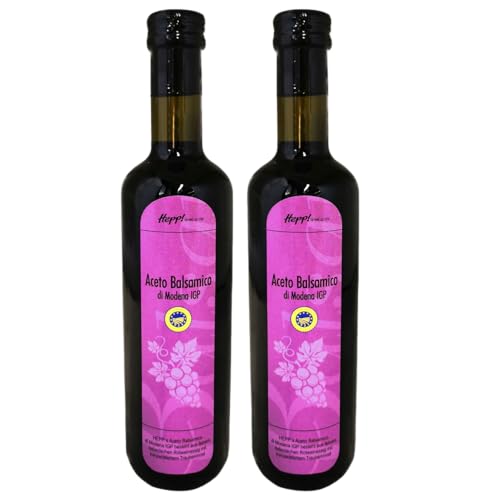 Aceto Balsamico di Modena rosso (2x 0,5 Liter) von Hepp