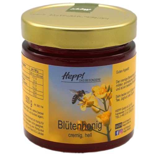 Honig - Blütenhonig -1000g (2x500g) von Hepp