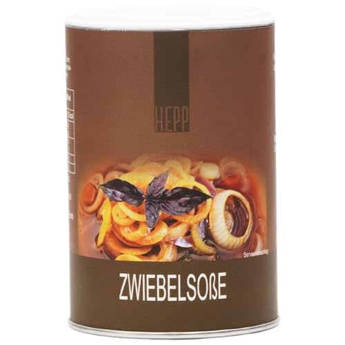 Zwiebelsoße mit feinen Zwiebelstückchen 750g von Hepp