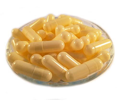 Leere Gelatinekapseln Klar Größe 00 Packung mit 100 000 Stück - bis zu 500 mg Pulver je von Herb Ltd