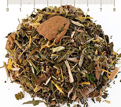 Psoriasis Recipe Tea by Maria Treben, Kräutermischung, optionales gewicht von Herb Ltd
